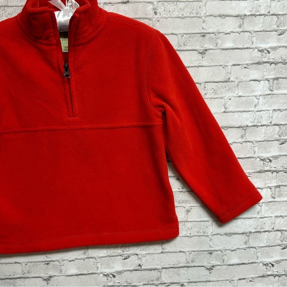 Class Club Kids Boys Size 4/5 Red Sweatshirt Jacket 1/4 Zip - Picture 5 of 10